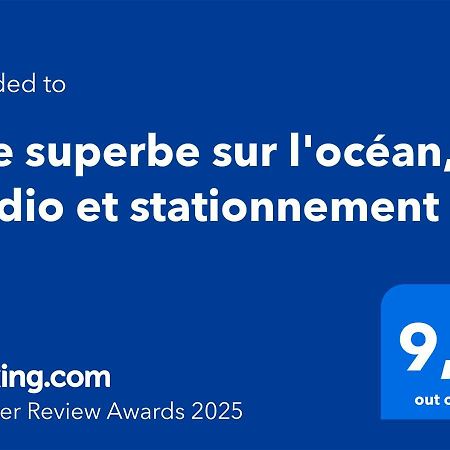 Vue Superbe Sur L'Ocean, Studio Et Stationnement سان جان دي مونت المظهر الخارجي الصورة